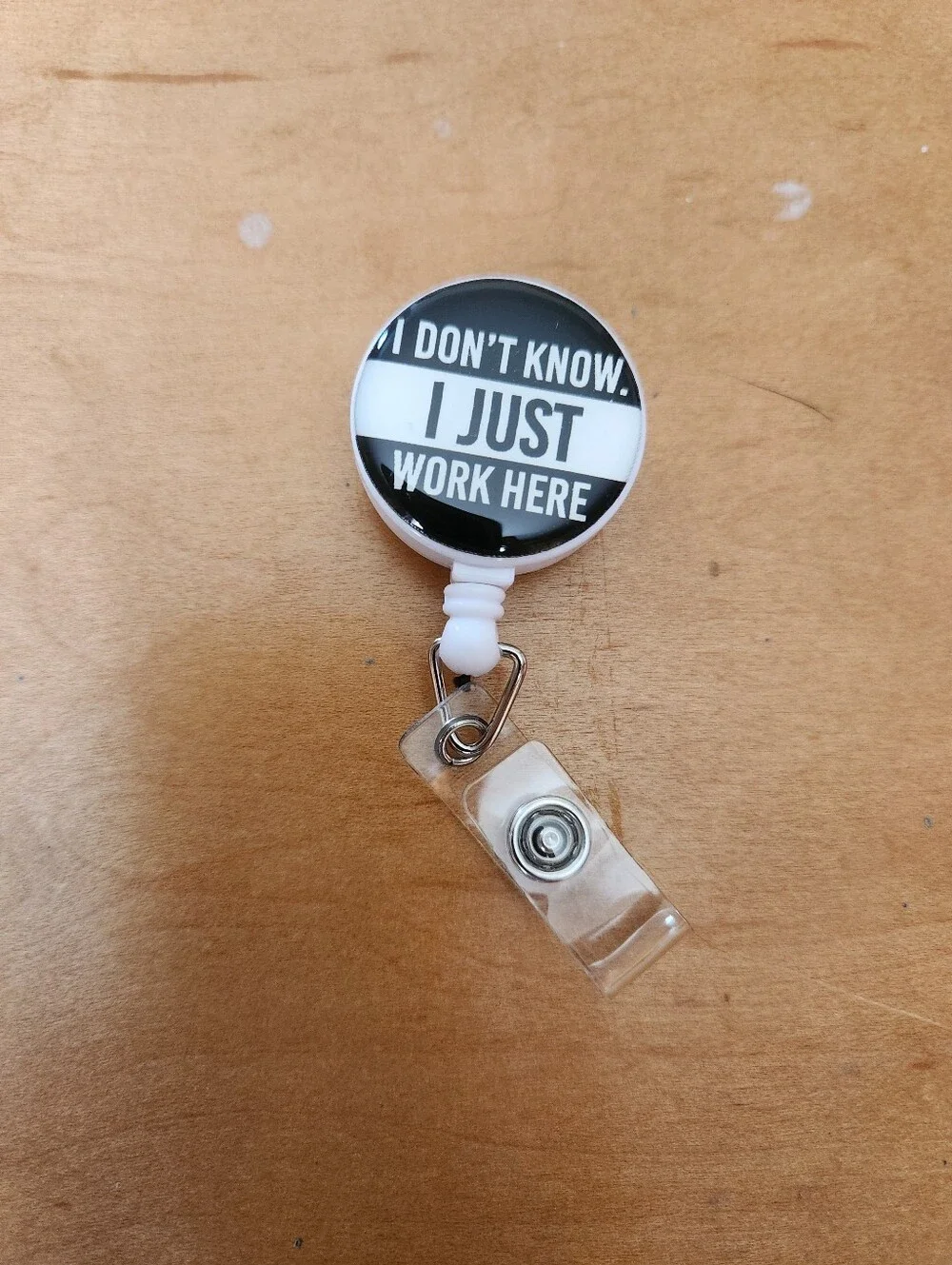 🎉 I Don't Know I Just Work Here Badge Reel